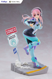 Super Sonico Tenitol PVC Figure Super Sonico 19 cm