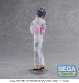 Rascal Does Not Dream of Bunny Girl Senpai Luminasta PVC Figure Mai Sakurajima Yukata 22 cm - PRE-ORDER