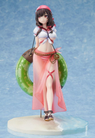 Konosuba 1/7 PVC Figure Yunyun Light Novel Cosplay On The Beach Ver. 25 cm