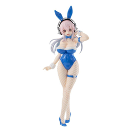 Super Sonico BiCute Bunnies PVC Figure Super Sonico Blue Rabbit Ver. 30 cm