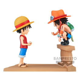 One Piece World Collectible Figure Log Stories PVC Figure Luffy & Ace - PRE-ORDER