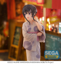 Rascal Does Not Dream of Bunny Girl Senpai Luminasta PVC Figure Mai Sakurajima Yukata 22 cm - PRE-ORDER
