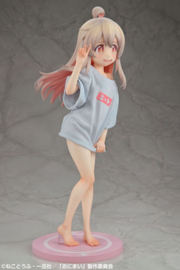 Onimai: I'm Now Your Sister! 1/4 PVC Figure Mahiro Oyama Neet T-Shirt Ver. 40 cm - PRE-ORDER