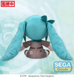 Hatsune Miku Fuwa Petit Plush Figure Hatsune Miku Going Out Series Zoo Ver. M 22 cm - PRE-ORDER