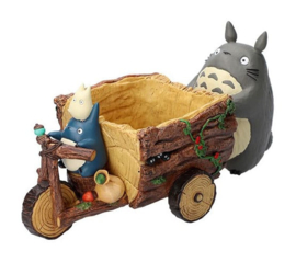 Studio Ghibli My Neighbor Totoro Diorama / Storage Box Recycle Totoro 13 cm - PRE-ORDER