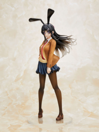 Rascal Does Not Dream of Bunny Girl Senpai PVC Figure Mai Sakurajima School Uniform Bunny Ver.