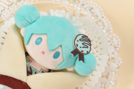 Hatsune Miku Keychain Pouch Crêpe Mascot A 15x17cm - PRE-ORDER