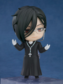 Black Butler: Boarding School Arc Nendoroid Action Figure Sebastian Michaelis: Sapphire Owl Ver. 10 cm - PRE-ORDER