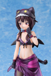 KonoSuba: An Explosion on This Wonderful World! 1/7 PVC Figure Megumin Chomusuke Swimsuit Ver. 22 cm - PRE-ORDER