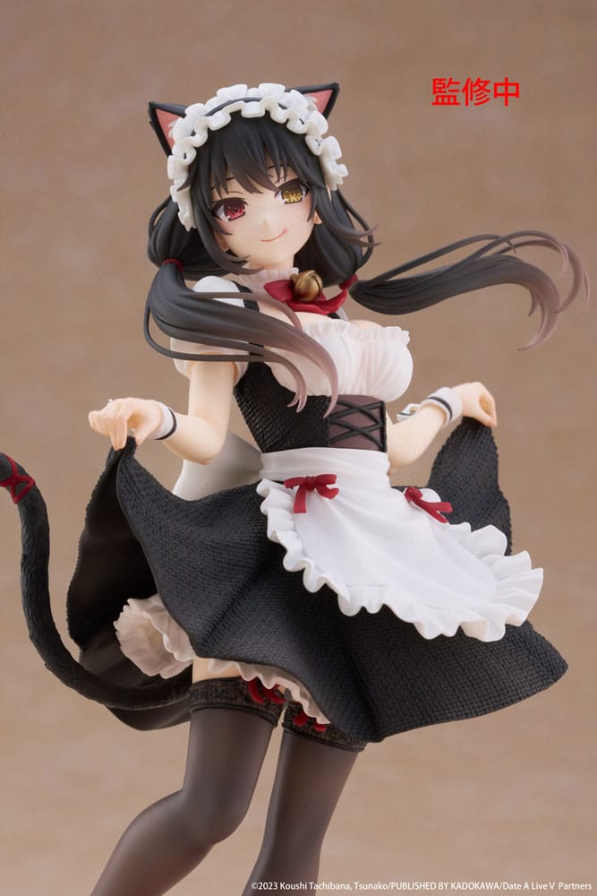 Date A Live V Coreful PVC Figure Kurumi Tokisaki Cat Ear Maid Ver. 18 cm - PRE-ORDER