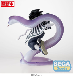Demon Slayer Xross Link Anime PVC Figure Obanai Iguro Hashira Training Arc 14 cm