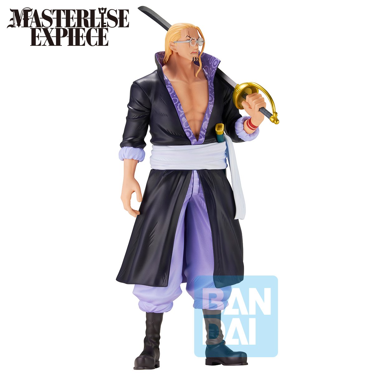 One Piece Roger Pirates Ichibansho PVC Figure Silvers Rayleigh 21 cm