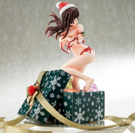 Rent A Girlfriend 1/6 PVC Figure Mizuhara Chizuru in a Santa Claus Bikini De Fluffy 24 cm