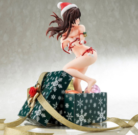 Rent A Girlfriend 1/6 PVC Figure Chizuru Mizuhara in a Santa Claus Bikini De Fluffy 24 cm