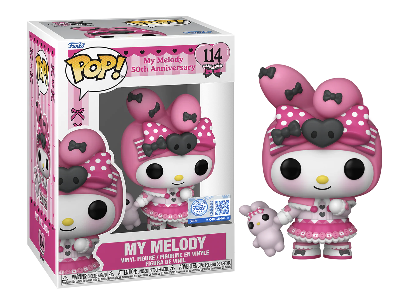 Sanrio Funko Pop My Melody With Toy #114 - PRE-ORDER