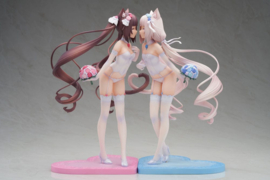 Nekopara 1/7 PVC Figure Nekopara Chocola & Vanilla Dream of Eden Ver. 23 cm