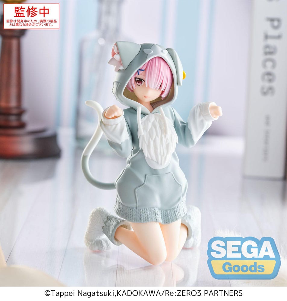 Re:Zero Starting Life in Another World Yumemirize PVC Figure Ram Mofumofu Pack 11 cm - PRE-ORDER