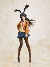 Rascal Does Not Dream of Bunny Girl Senpai PVC Figure Mai Sakurajima School Uniform Bunny Ver.