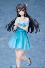 Rascal Does Not Dream of a Knapsack Kid 1/7 PVC Figure Mai Sakurajima Jewel Princess 27 cm