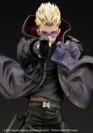 Trigun Stampede ARTFXJ 1/8 PVC Figure Vash the Stampede The Gunman in Black Ver. 22 cm - PRE-ORDER