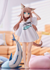 My Cat Is a Kawaii Girl 1/6 PVC Figure Kinako Good Morning Ver. 21 cm