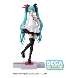 Hatsune Miku: Project DIVA MEGA39's Luminasta PVC Figure Hatsune Miku -Supreme- 18 cm