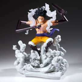 One Piece Senkozekkei PVC Figure Monkey D. Luffy Gear 4 15 cm - PRE-ORDER