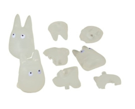 Studio Ghibli My Neigbor Totoro Kumukumu Figure White Totoro 4.5 cm