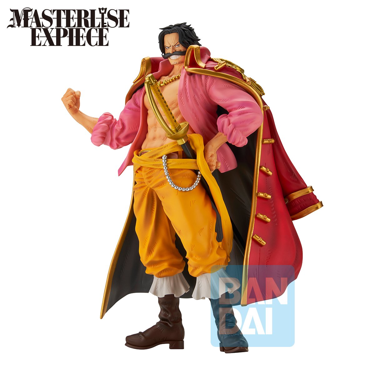 One Piece Roger Pirates Ichibansho PVC Figure Gol D. Roger 21 cm