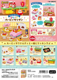 Kirby Mini Figures Kirby Kitchen Display (8) (Re-Ment) Complete Box