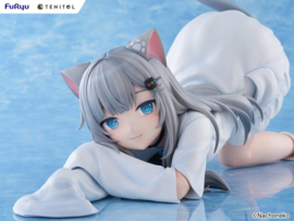 Virtual Youtuber Tenitol Big Noodle Stopper PVC Figure Nachoneko 18 cm - PRE-ORDER