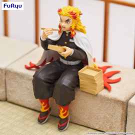 Demon Slayer Noodle Stopper PVC Figure Rengoku Kyojuro Eating Bento Box 14 cm