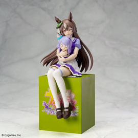 Umamusume: Pretty Derby XStellar PVC Figure Satono Diamond Sitting Ver. 20 cm - PRE-ORDER