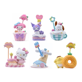 Sanrio Memo Stand Party Time Series Mini Figures Hello Kitty and Friends 5 cm - Blind Box