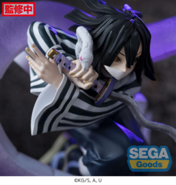 Demon Slayer Xross Link Anime PVC Figure Obanai Iguro Hashira Training Arc 14 cm