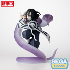 Demon Slayer Xross Link Anime PVC Figure Obanai Iguro Hashira Training Arc 14 cm