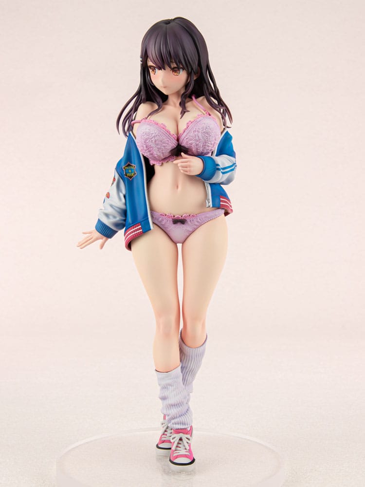 Original Character 1/6 PVC Figure Sukajan Jacket Kanojo wa Cool de Itai! Kyouka Kagura 27 cm - PRE-ORDER