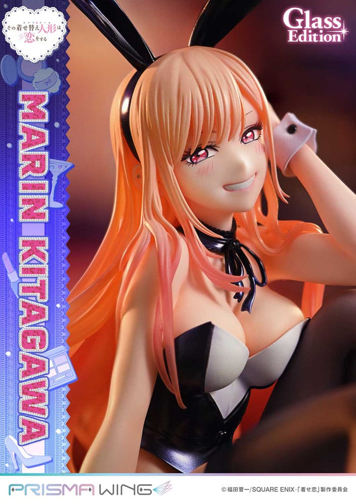 My Dress-Up Darling Prisma Wing 1/7 PVC Figure Marin Kitagawa Glass Edition 29 cm - PRE-ORDER