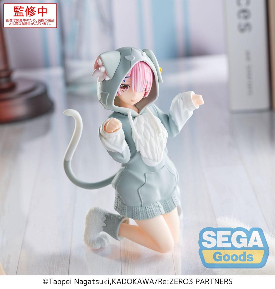 Re:Zero Starting Life in Another World Yumemirize PVC Figure Ram Mofumofu Pack 11 cm - PRE-ORDER
