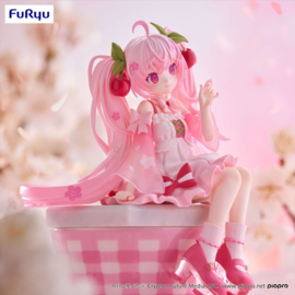 Hatsune Miku Noodle Stopper PVC Figure Sakura Miku 2025 14 cm