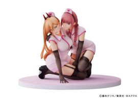 Chainsaw Man 1/7 PVC Figure Power & Makima Nurse Ver. 14 cm