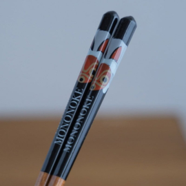Studio Ghibli Princess Mononoke Lacquered Chopsticks San's Mask 21 cm