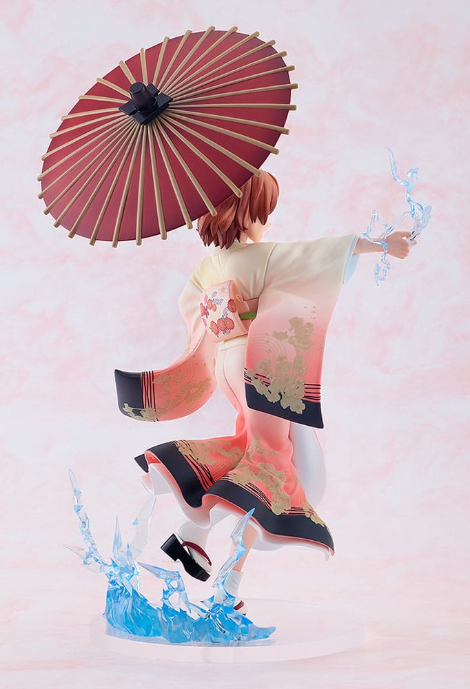 A Certain Scientific Railgun T 1/7 PVC Figure Mikoto Misaka Furisode Kimono Ver. 28 cm - PRE-ORDER