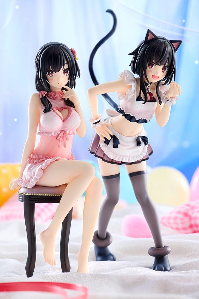 Konosuba God's blessing on this wonderful world! PVC Figure Megumin: Light Novel Catgirl Maid Ver. 16 cm