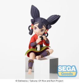 Sakuna: Of Rice and Ruin PM Perching PVC Figure Sakuna Anime Ver. 14 cm