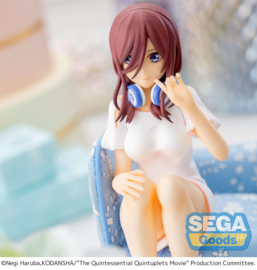 The Quintessential Quintuplets Movie PM Perching PVC Figure Miku Nakano 14 cm