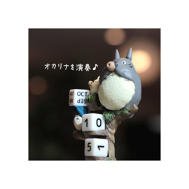 Studio Ghibli My Neighbor Totoro Statue Diorama / Calendar Concert of ocarina 11 cm - PRE-ORDER