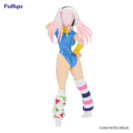 Super Sonico PVC Figure Super Sonico Concept Figure 80's/Another Color/Blue Ver. 18 cm