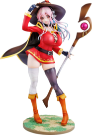 Super Sonico x Konosuba 1/7 PVC Figure Super Sonico Megumin collaboration Ver. 25 cm - PRE-ORDER