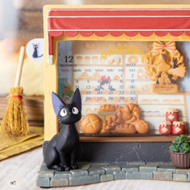 Studio Ghibli Kiki's Delivery Service Diorama Frame Jiji Bakery
